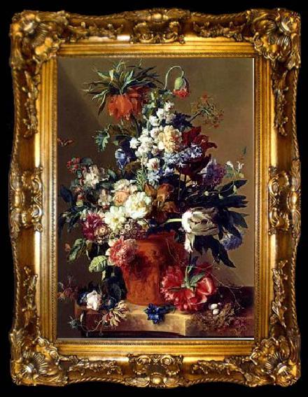 framed  unknow artist Floral, beautiful classical still life of flowers.054, ta009-2